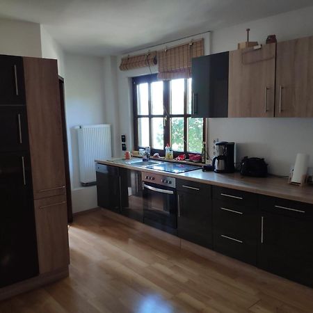 Ferienwohnung Mit 123Qm Fuer 8 Personen Mit Sehr Grossem Garten, Einfache Innen-Ausstattung Leipzig Eksteriør bilde