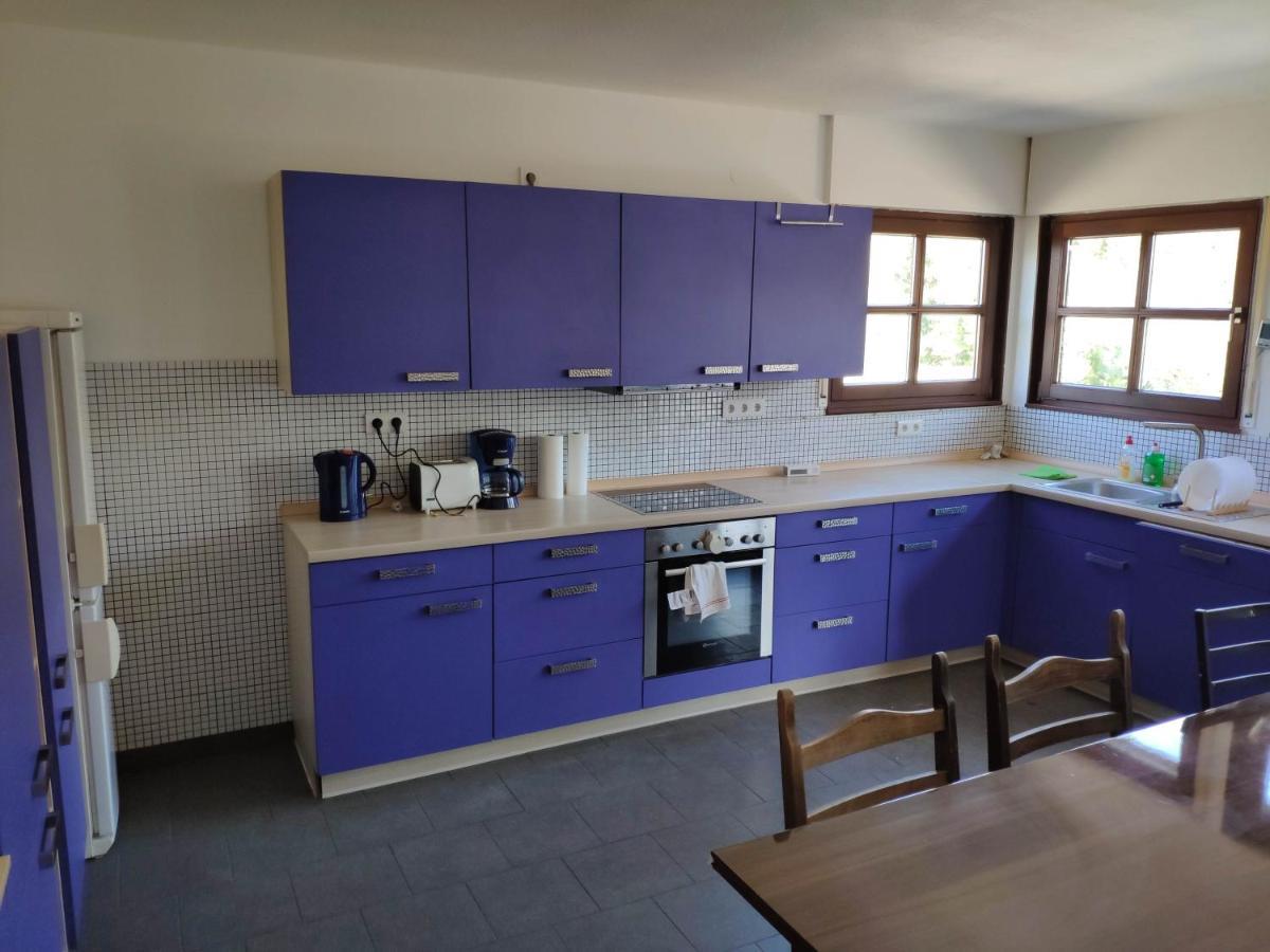 Ferienwohnung Mit 123Qm Fuer 8 Personen Mit Sehr Grossem Garten, Einfache Innen-Ausstattung Leipzig Eksteriør bilde